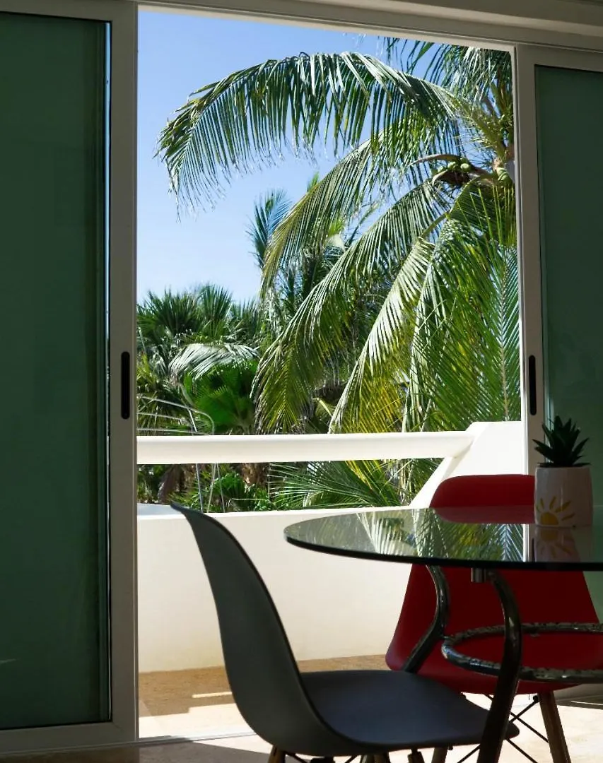 Departamentos Y Cabanas A Pie De Playa -Baraka Beach Club ماساتلان شقة