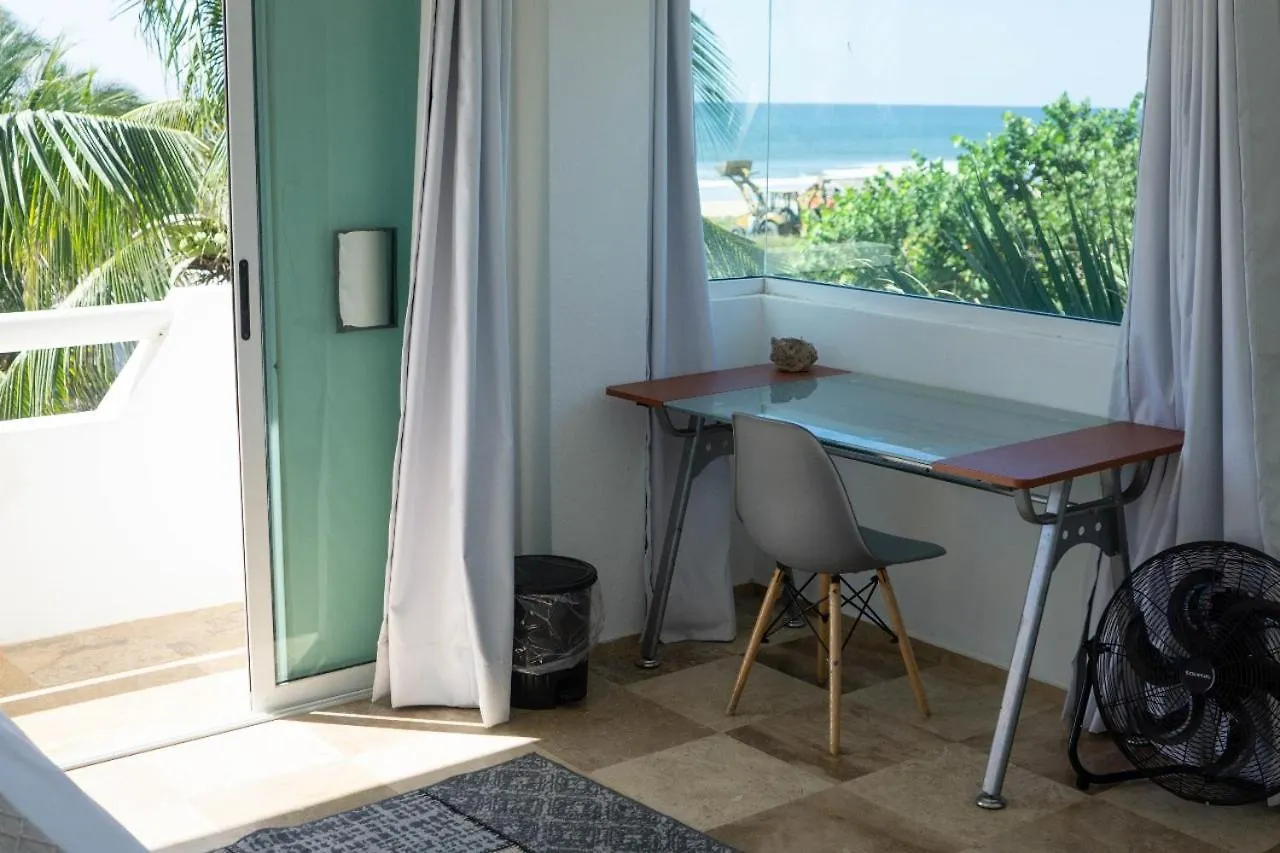 شقة Departamentos Y Cabanas A Pie De Playa -Baraka Beach Club ماساتلان المكسيك