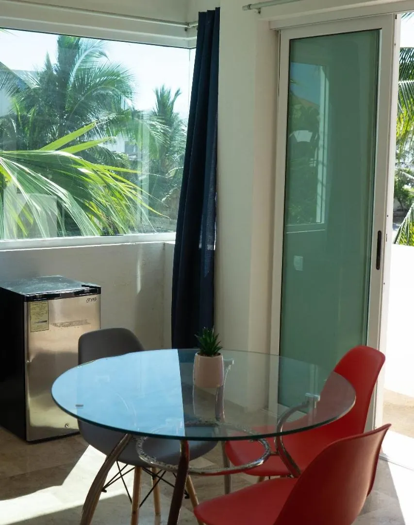 Departamentos Y Cabanas A Pie De Playa -Baraka Beach Club ماساتلان شقة