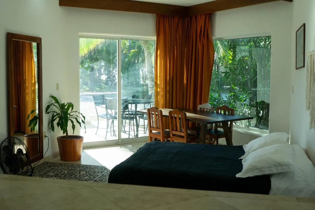 شقة Departamentos Y Cabanas A Pie De Playa -Baraka Beach Club ماساتلان